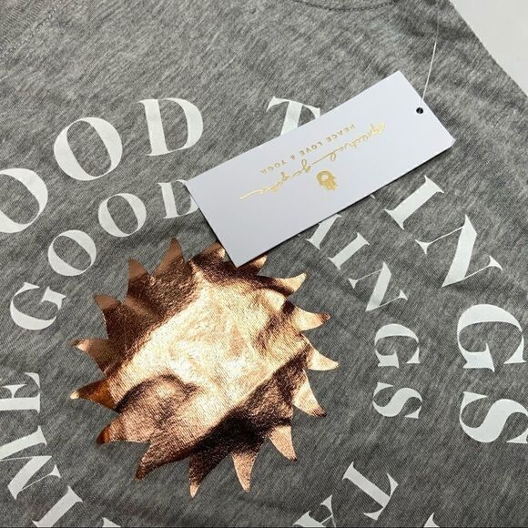 SPIRITUAL GANGSTER KIDS ‘MINI ME COLLECTION’ MUSCLE TEE “GOOD THINGS TAKE TIME” - Picture 3 of 6